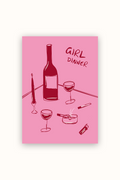 Girl Dinner Poster