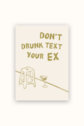 don't drunk text Poster