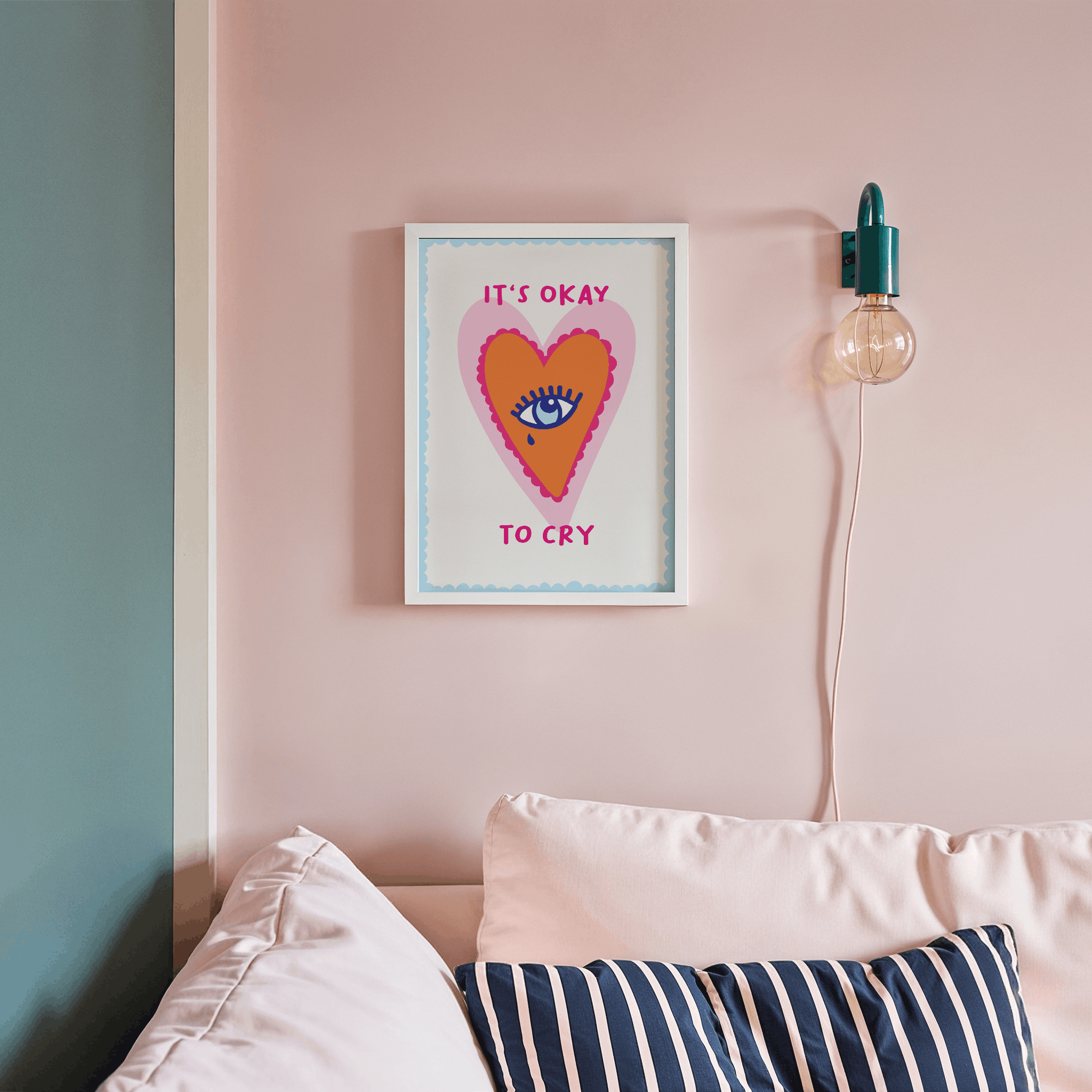 It's okay to cry Poster