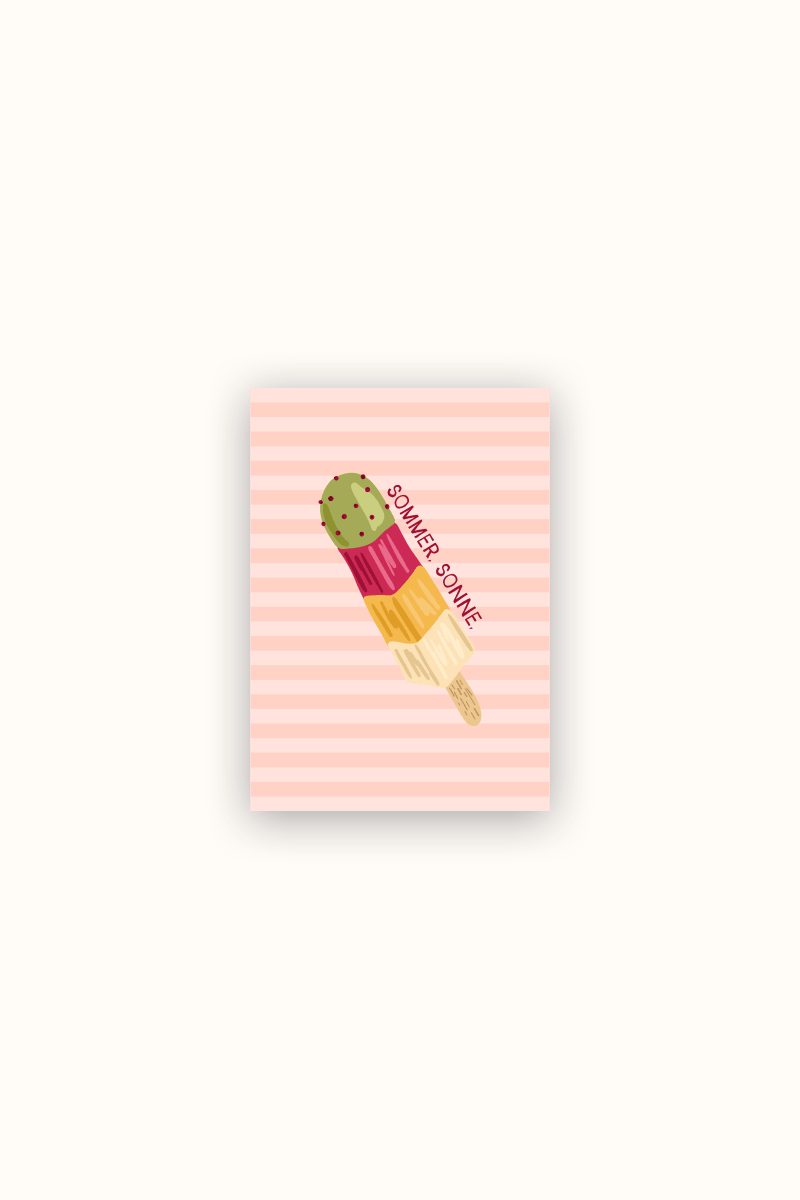 Postkarte Kaktuseis