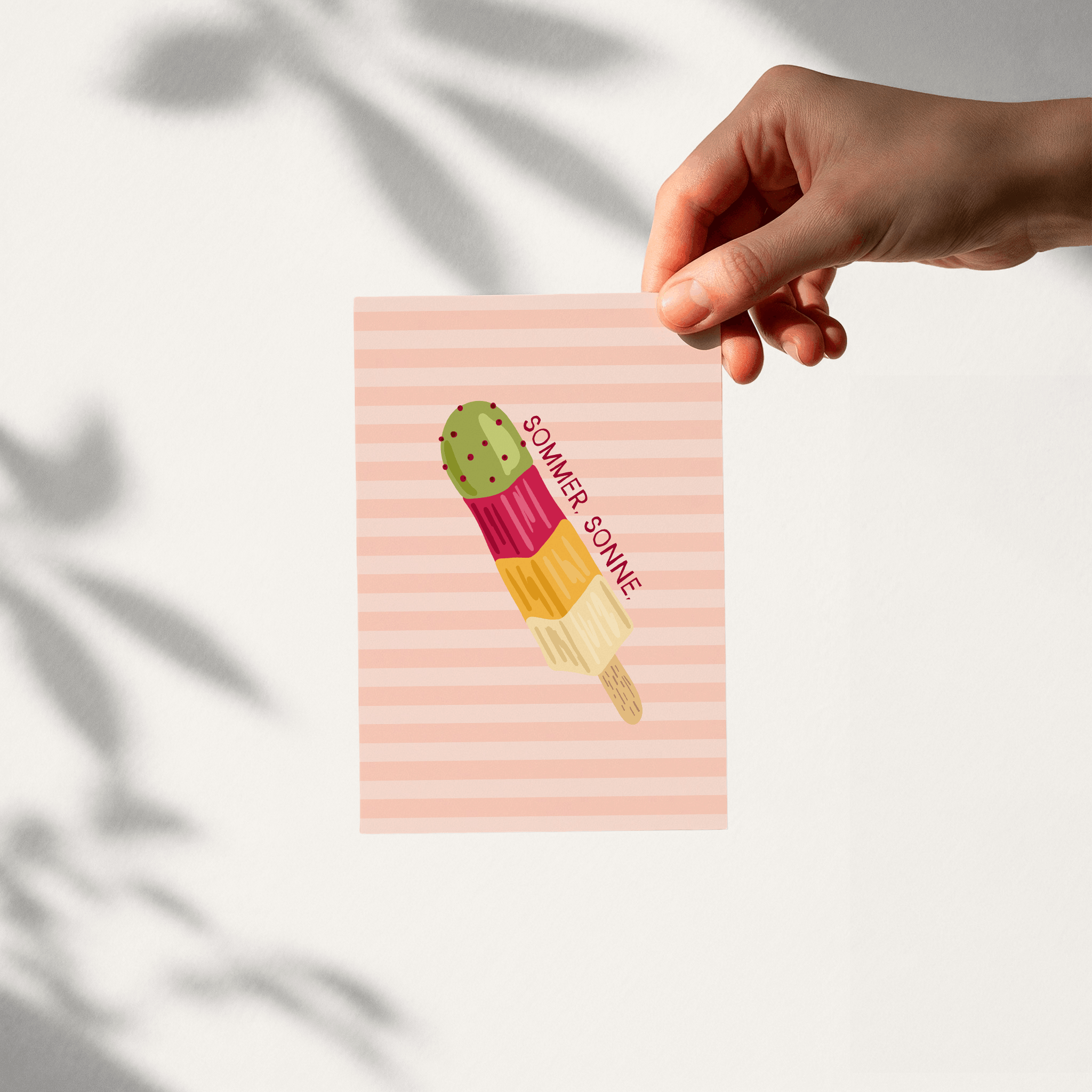 Postkarte Kaktuseis