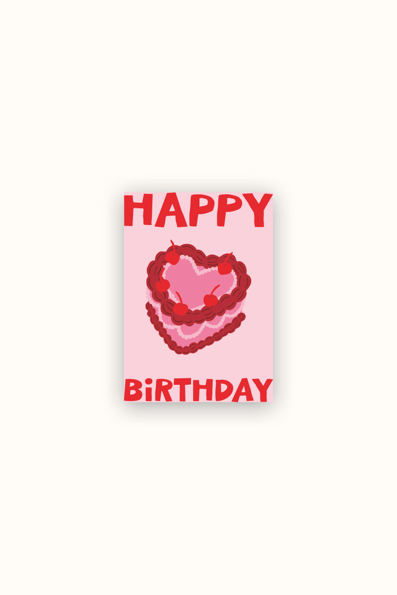 Postkarte Happy Birthday