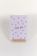Postkarte i love you