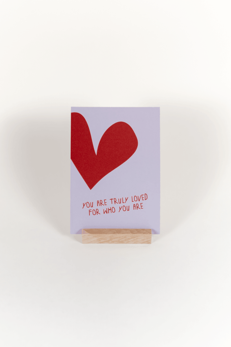 Postkarte You are truly loved