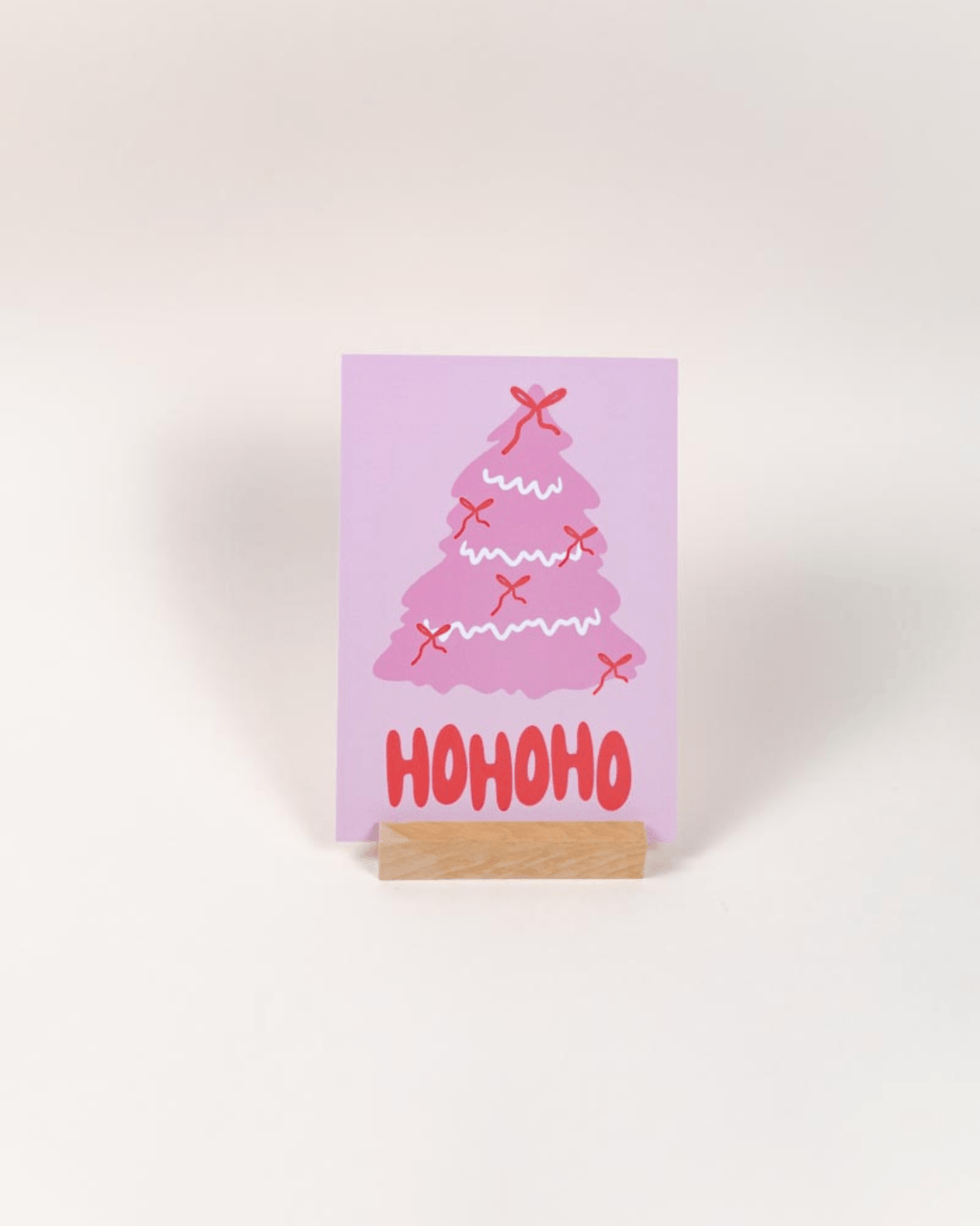Weihnachtskarte HOHOHO