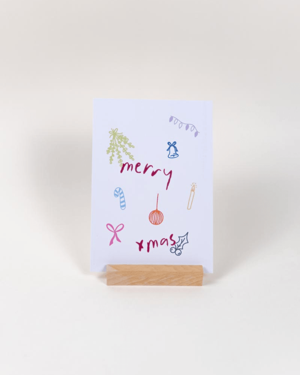 Weihnachtskarte Merry Moments