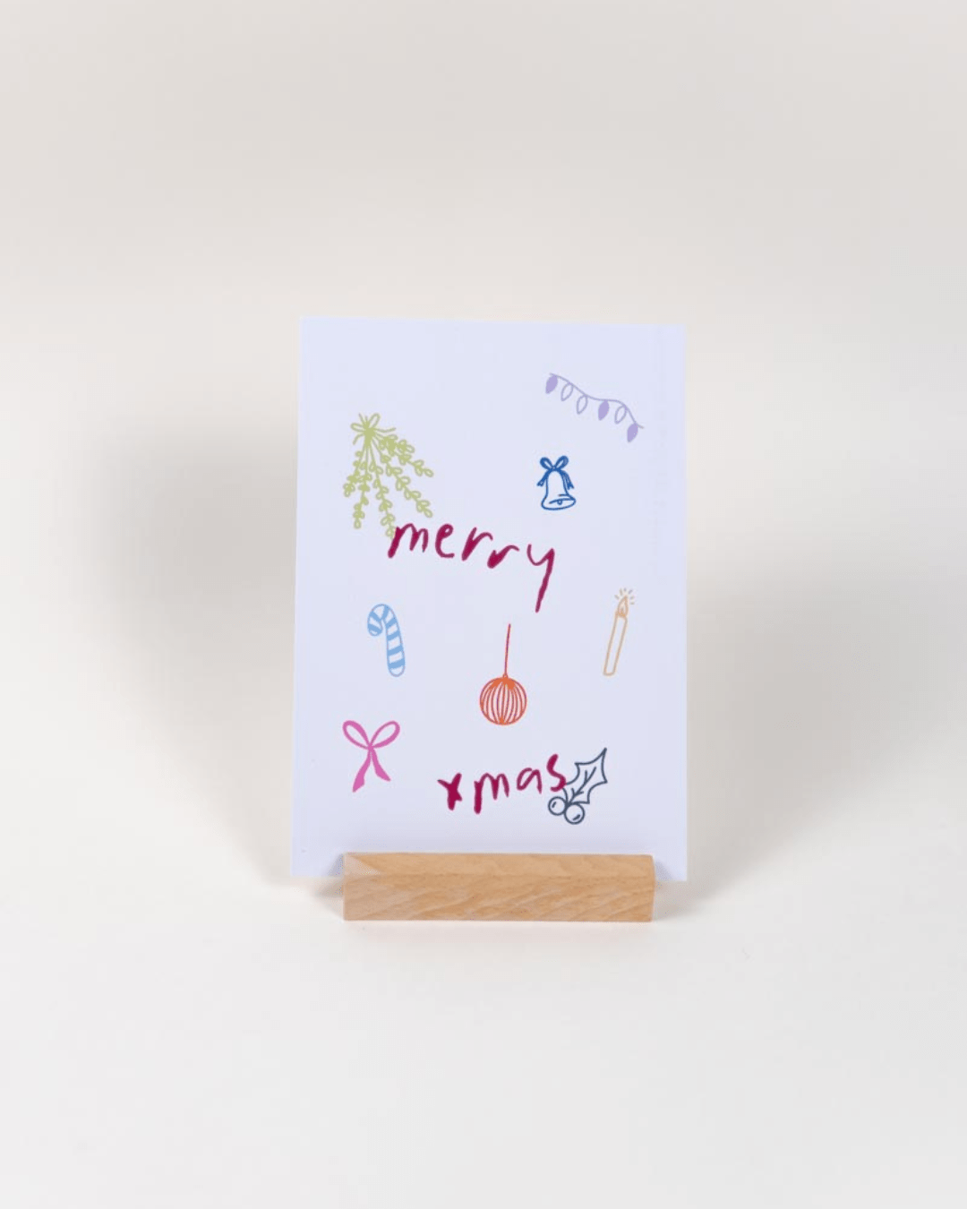 Weihnachtskarte Merry Moments