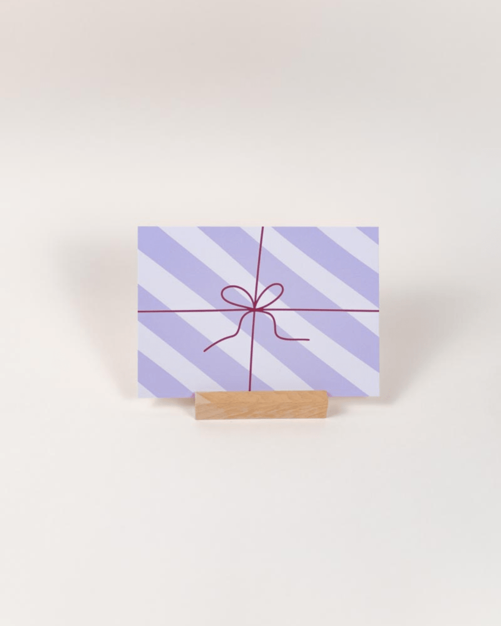 Postkarte Wrapped Gift