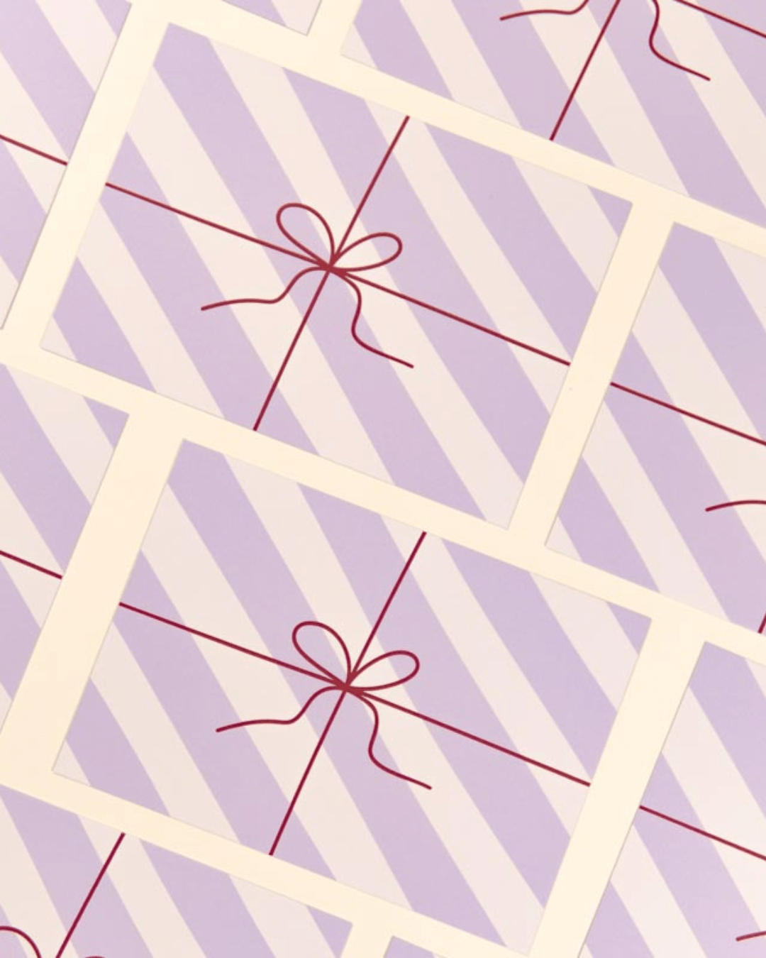 Postkarte Wrapped Gift