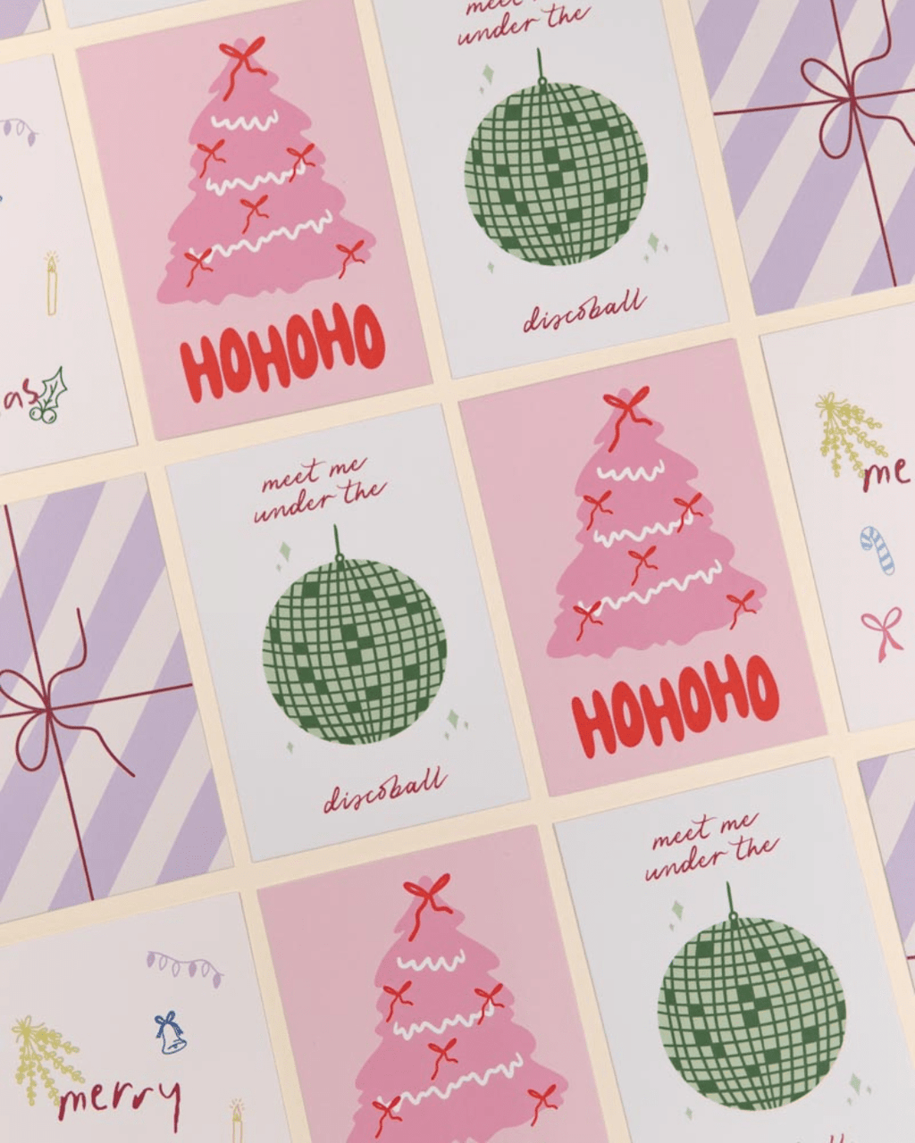 Weihnachtskarten-Set