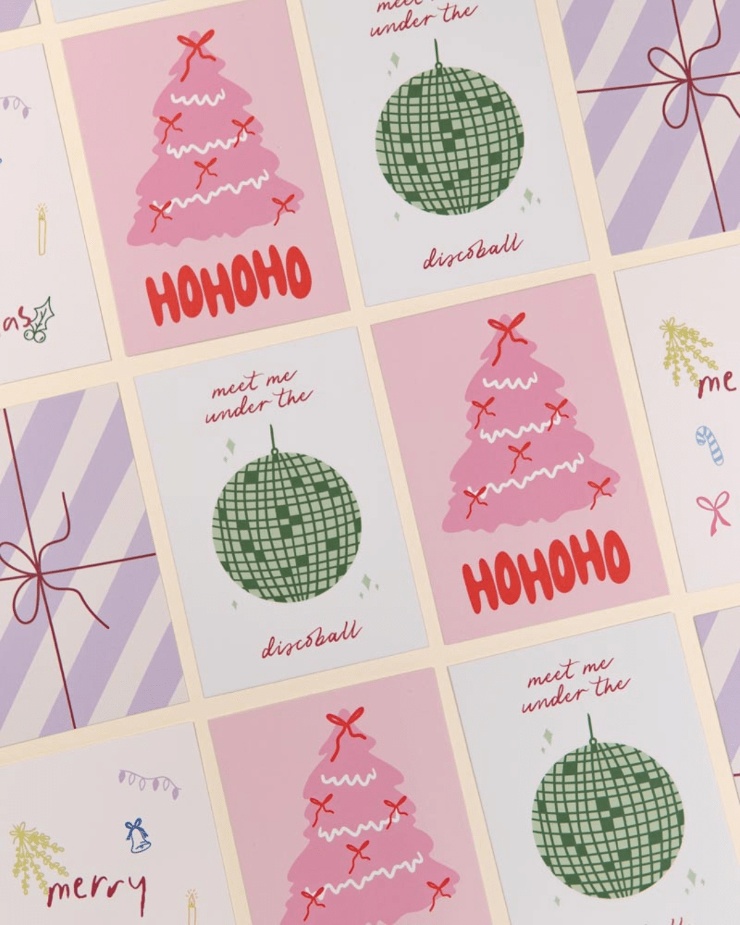Weihnachtskarten-Set