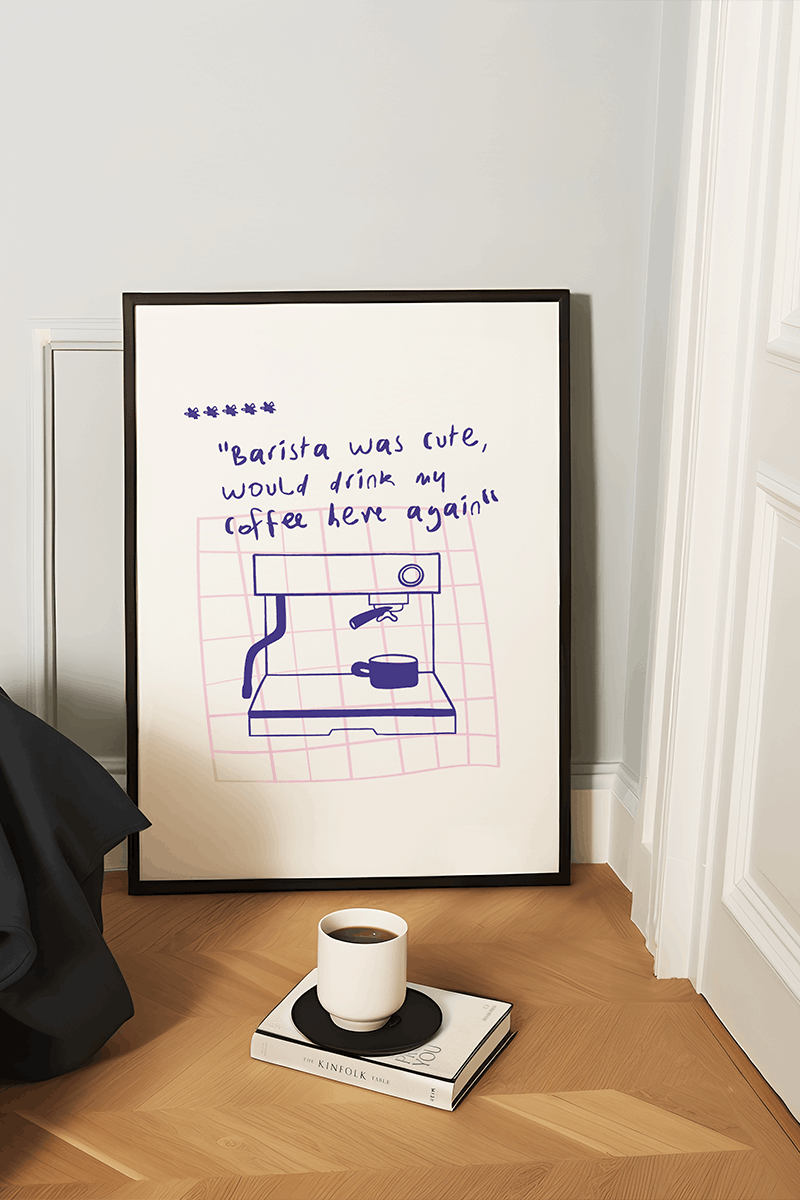 Barista was cute Poster