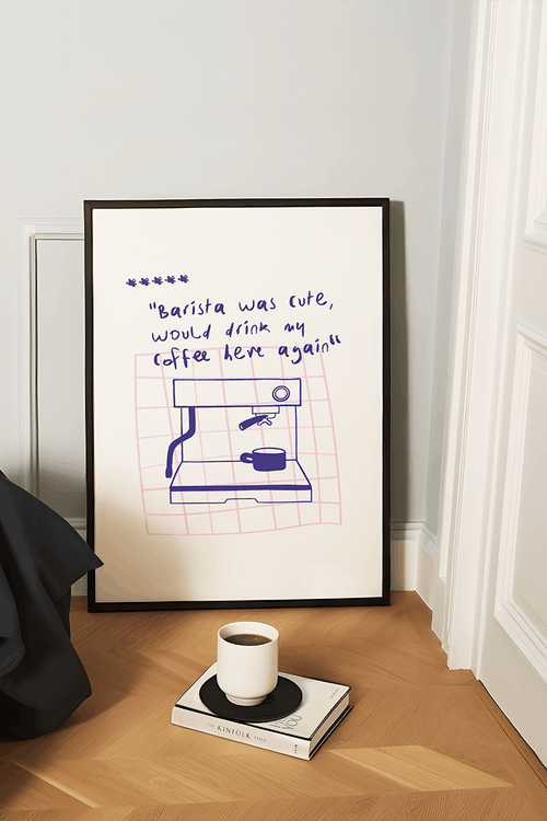 Barista was cute Poster