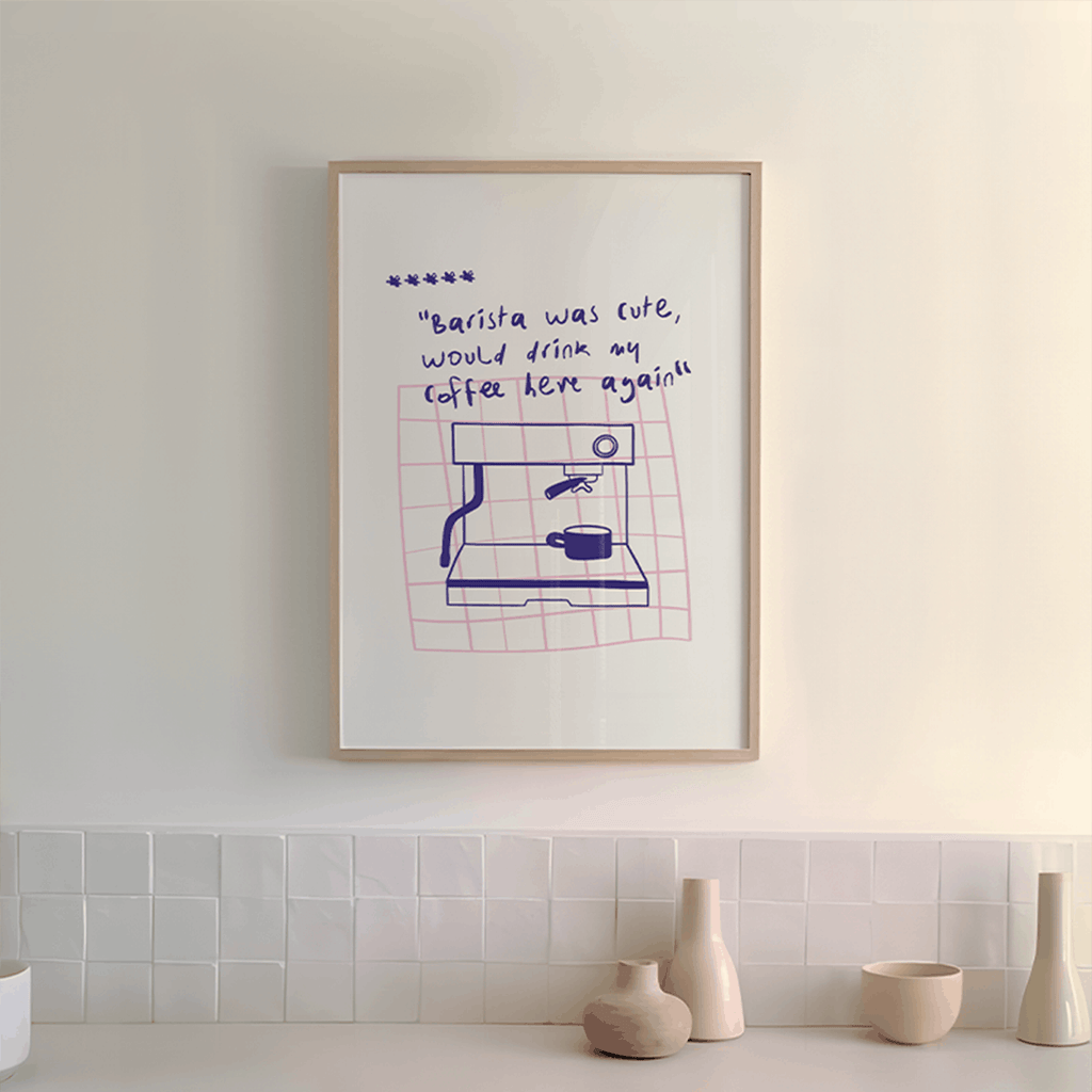Barista was cute Poster