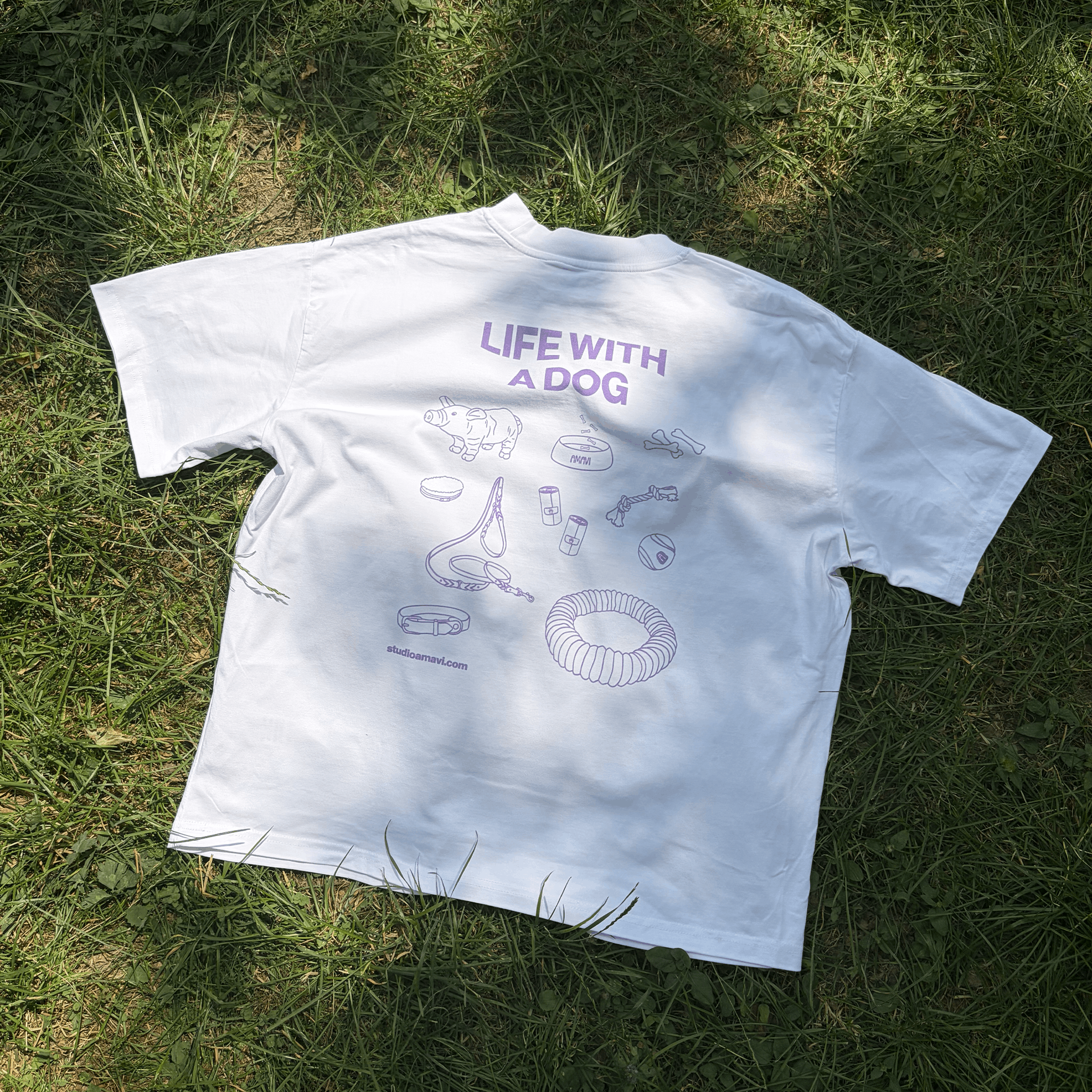 Unisex T-Shirt (Oversized) - Dog Club
