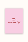 Du & ich, morgen, Kaffee? Poster (B-WARE)